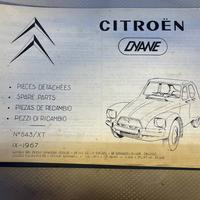 Catalogo Citroen Dyane 1968