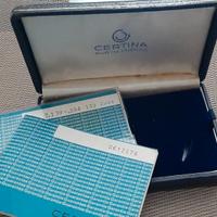 Scatola e libretti Certina vintage