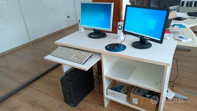 Postazione PC completa Dell + 2 Monitor + Accessor