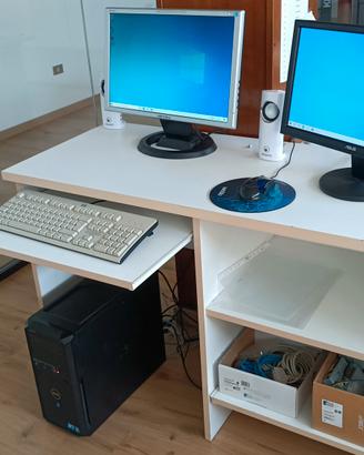Postazione PC completa Dell + 2 Monitor + Accessor