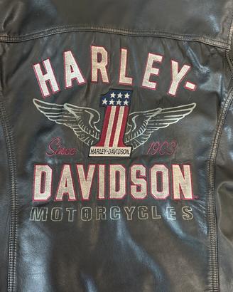 Giacca in pelle harley-Davidson vintage