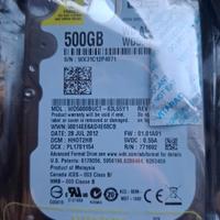 HD Interno per portatile 2,5" 500Gb WD