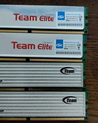 RAM Teamelite 4x1GB DDR2 800Mhz