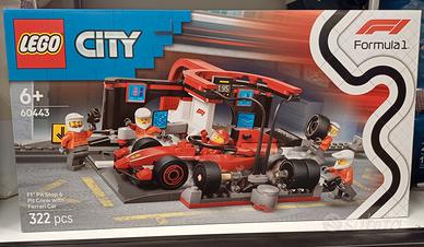lego F1 pit stop