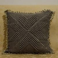Cuscino in lana fatto a mano
