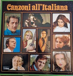 disco vinile canzoni all'italiana