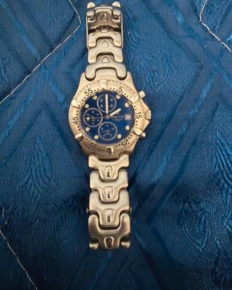 Bulova crono 3mt acciaio vintage uomo cronografo