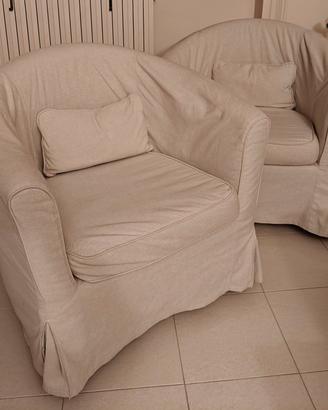 Poltrone beige (2 pz)
