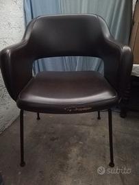 Poltroncina da ufficio anni '60 (Cassina?)