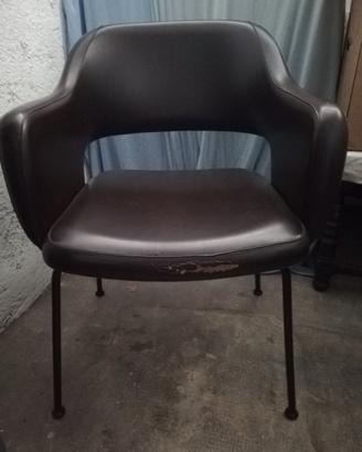 Poltroncina da ufficio anni '60 (Cassina?)