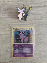 Carta Espeon 2/90 + Spilla a tema