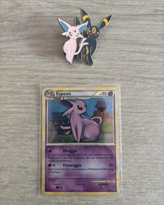 Carta Espeon 2/90 + Spilla a tema