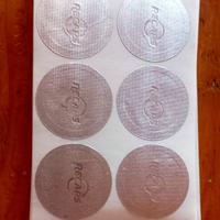foglio alluminio adesivo Capsule nespresso 37mm