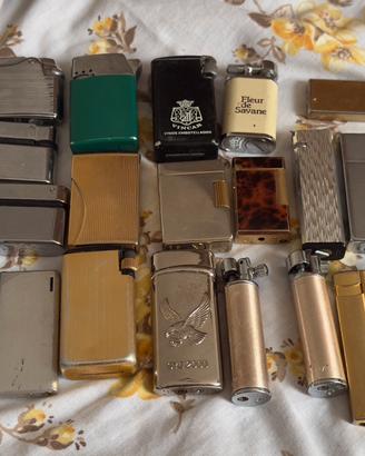 Accendini vintage 22 pezzi