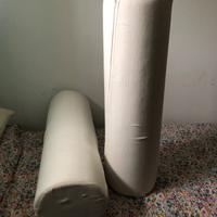 Cuscino cilindrico  80 cm con fodera  DUE