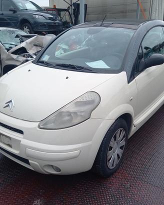 Ricambi Citroen C3 cabrio anno 2007