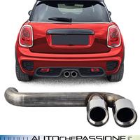 Conversione JCW scarico Mini One F56 F57 14-20