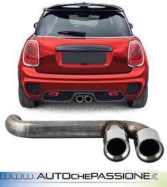 Conversione JCW scarico Mini One F56 F57 14-20