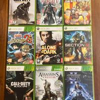 Lotto giochi xbox 360 (prezzi in descrizione)