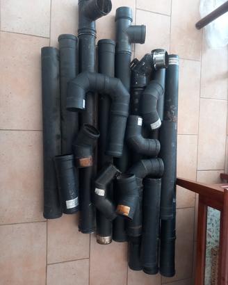 mesto tubi e curvi di stufa pellet 