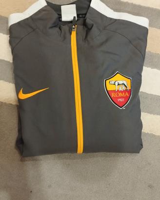Felpa Nike  tg M grigio arancione