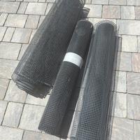 rete plastica 3 rotoli da  10 metri grigio