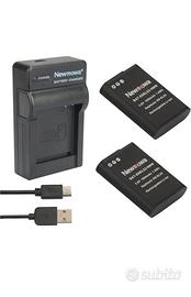 Batterie Nikon EN-EL23 con caricatore USB