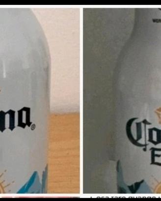 due Bottiglie birra corona 
olimpiadi Mi-Co 26