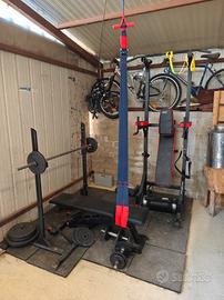 Palestra attrezzata.