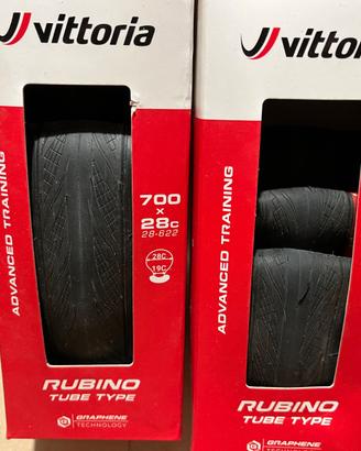 Copertoncini Vittoria Rubino Tube type 700x28c