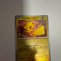 Carta pokemon pikachu