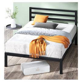 Letto matrimoniale 160×200 cm in metallo