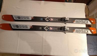 Set scialpinismo | Sci + Attacchi + Pelli