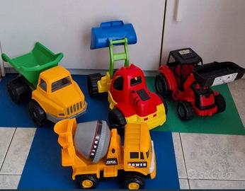 Set veicoli da cantiere 
