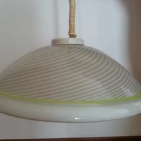 Lampadario in vetro di murano