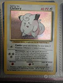 Pokemon clefairy 5/102 Holo Set Base 1999/2000