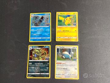 Lotto Carte Pokémon GO Pikachu Gyarados