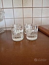 Bicchieri liquore Carpano Punt e Mes