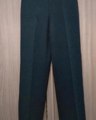 PANTALONI PALAZZO BLU SCURO 