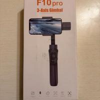 stabilizzatore cellulari F10 pro 3 axis gimbal