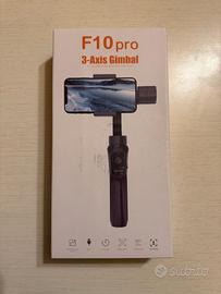 stabilizzatore cellulari F10 pro 3 axis gimbal