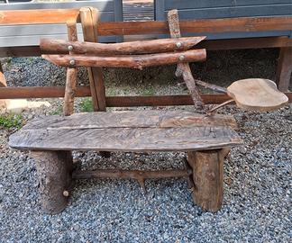 panca legno fai da te da giardino