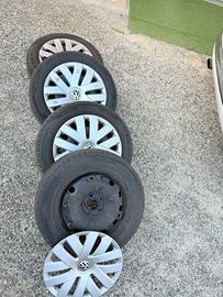 Cerchiferro con pneumatici polo 6j x15h2 et38