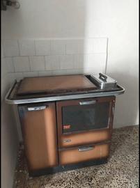 stufa cucina economica a legna 