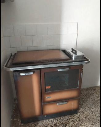 stufa cucina economica a legna 
