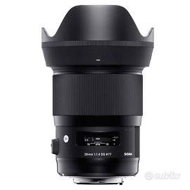 SIGMA 28mm F/1.4 DG ART Nuovo SONY E