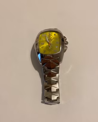 Chronotech Prisma 7468M giallo cronografo acciaio