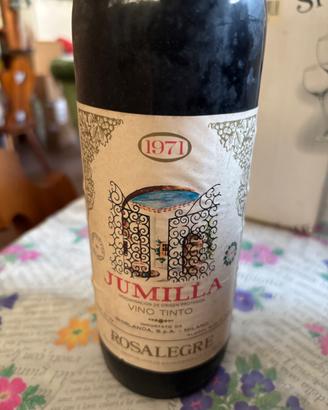 Jumilla Rosalegre 1971 – Bottiglia d’epoca