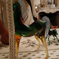 Cavalli in vetro di Murano