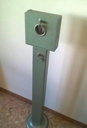 Parchimetro (portaoggetti/orologio) vintage